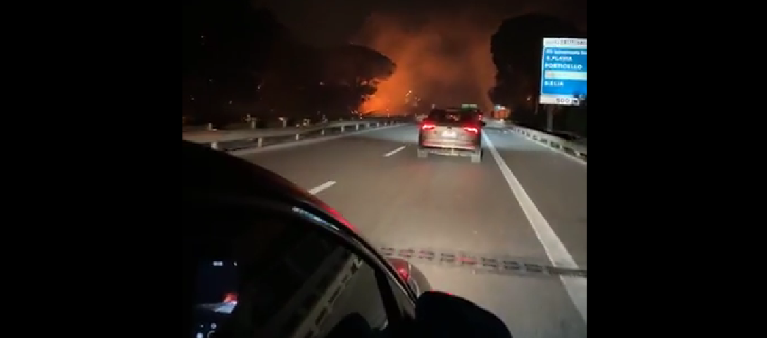 incendio casteldaccia
