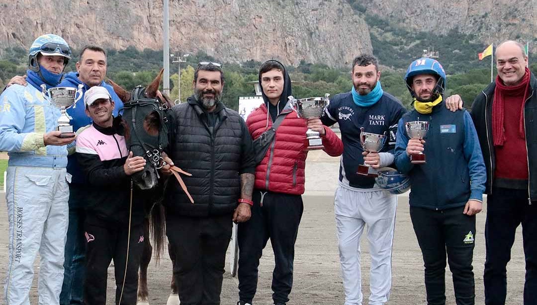 La premiazione del vincitore del Trofeo Città di Palemo - foto Maria Luisa Ferraro