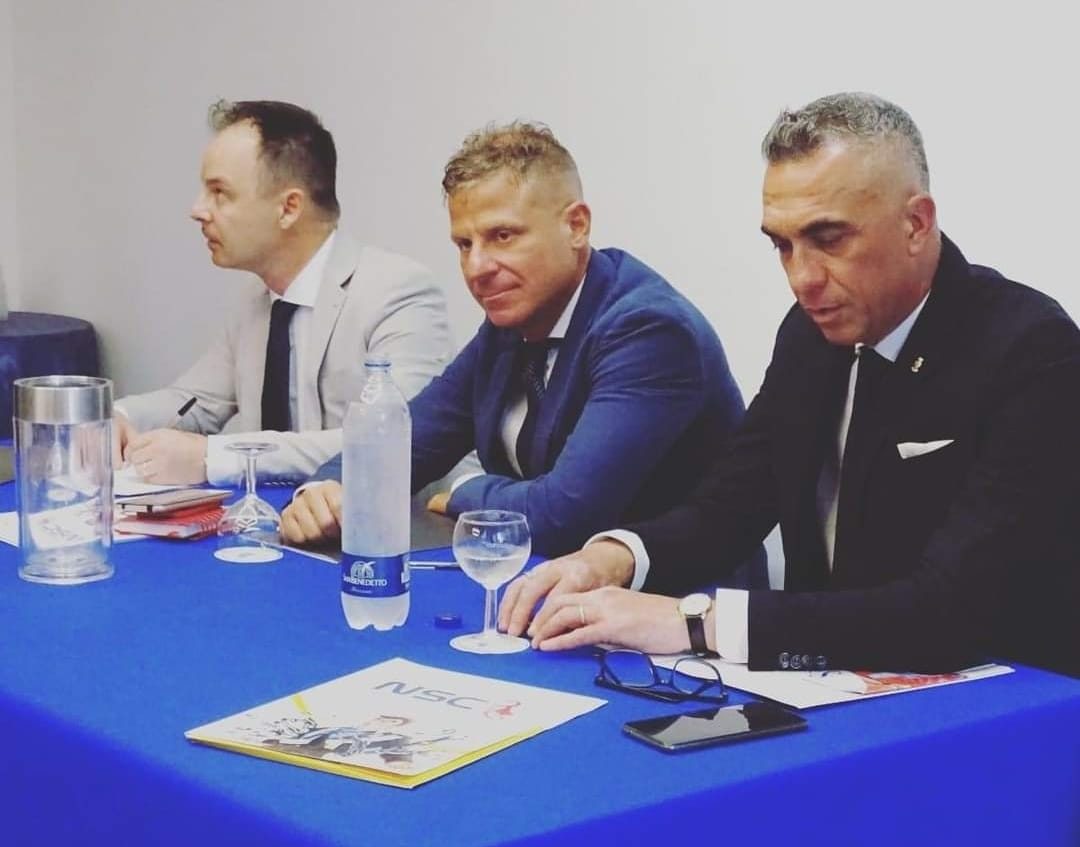 Da sinistra Luca Valentini, Igor Tullio e Toni Megna