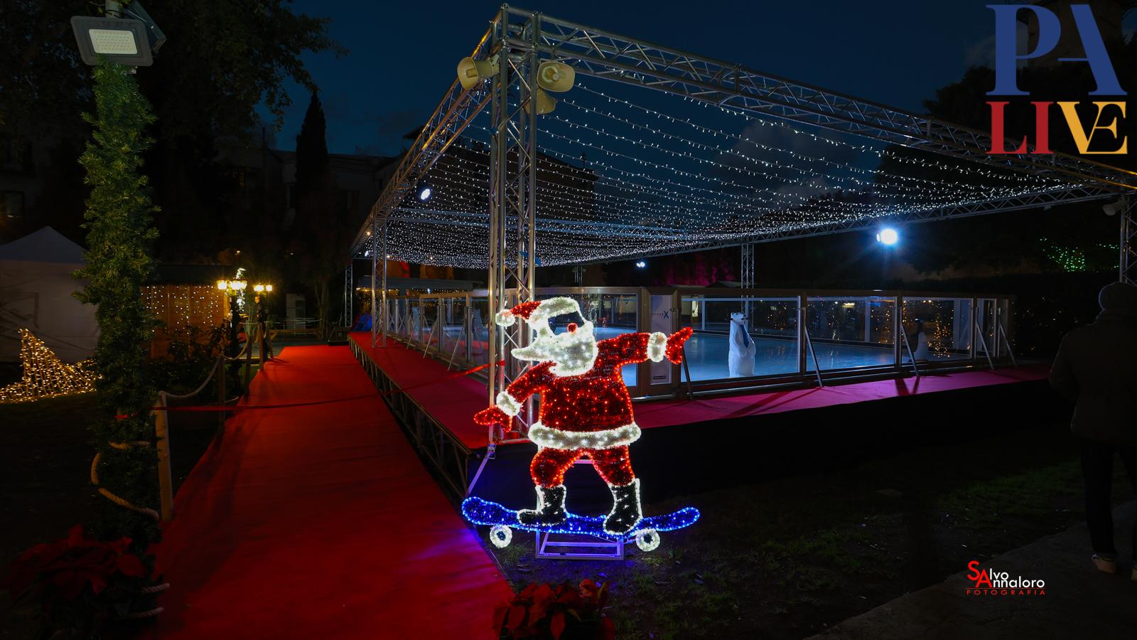 New-Christmas-Village-Palermo-inaugurazione-pista-sul-ghiaccio-