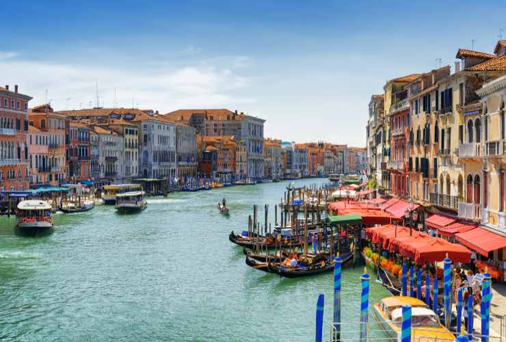 Splendida vista di Canal Grande a Venezia in un giorno di sole - foto Depositphotos - PalermoLive.it
