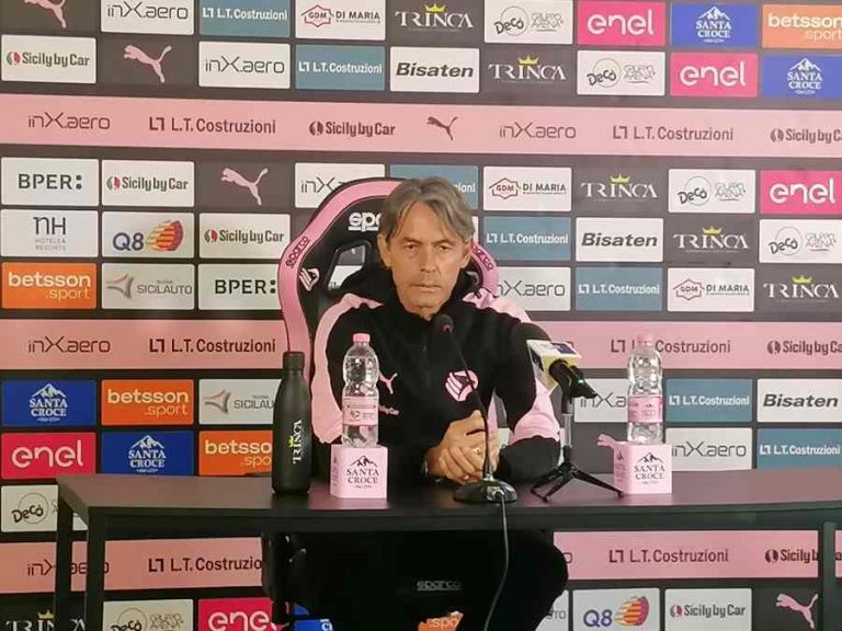 Juve Stabia – Palermo Inzaghi presenta la sfida: “Sintetico? Nessun alibi. Non chiamateci corazzata”