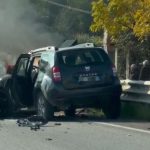 Grave incidente sulla Palermo-Sciacca, scontro frontale tra due auto innesca incendio: quattro feriti – VIDEO