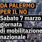“Palermo chiama l’Italia”, mille firme per il NO al referendum