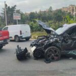 Scontro tra tre auto e furgone in via Nicoletti, 5 feriti e lunghe code sull’A29