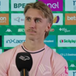 Palermo, Johnsen: “Molto contento, anche se ci ho messo un po’ troppo tempo per segnare il mio primo gol”