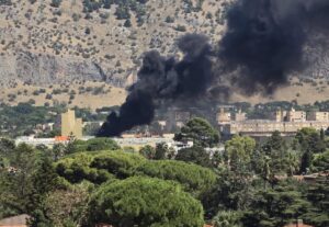 Incendio conca d'oro